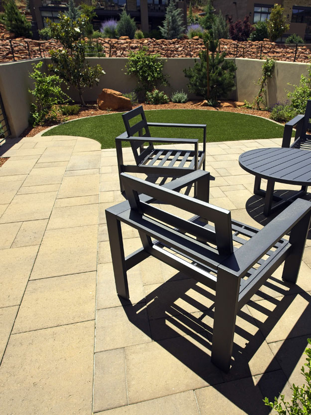 A photo of landscaping design by Blue Raven.